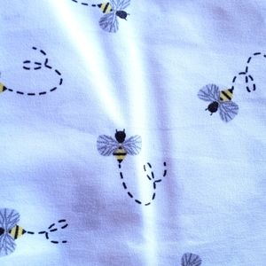 Queen Bed Sheet - Hunny Bee
